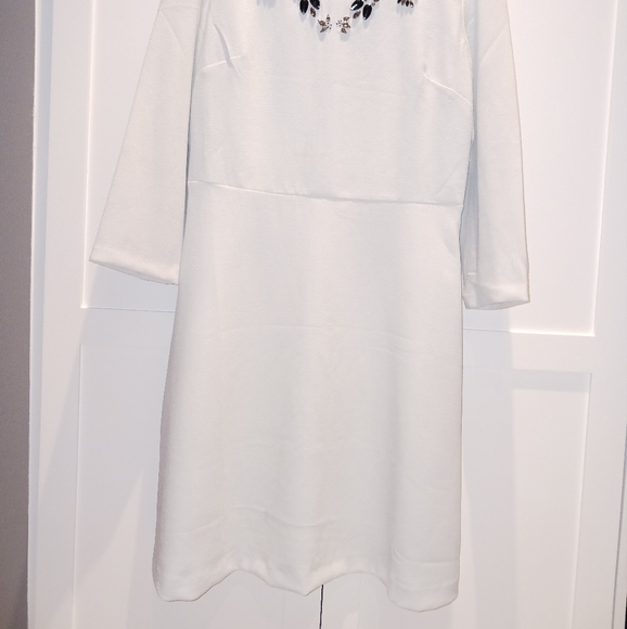 Banana Republic Mint Green Embellished Dress 10/12 - Picture 10 of 11